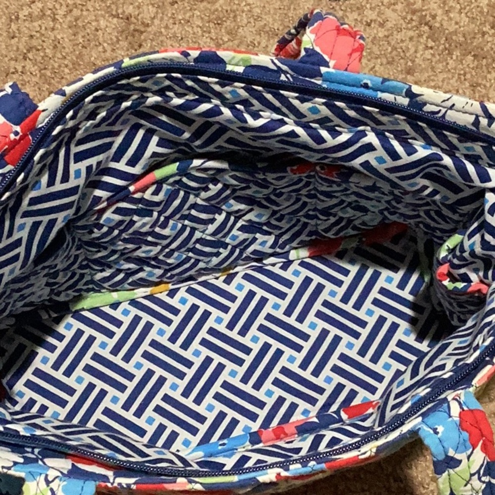 ⭐️ Vera Bradley Floral Tote - see description - Picture 3 of 7